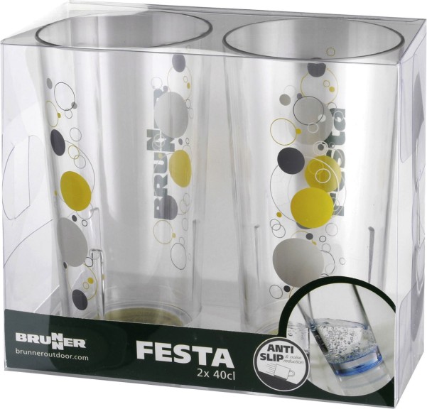 Brunner Set Festa Serenade Saftglas 40 cl