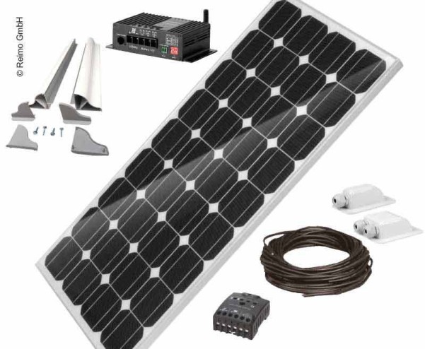 Solarset 2x120W mit MPPT Regler 851002