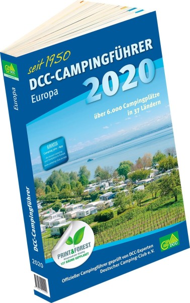 Guide de camping DCC 2020 Europe