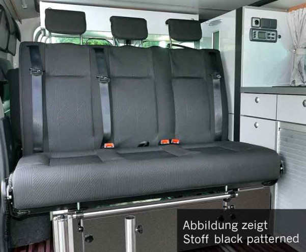 Schlafsitzbank für Renault Trafic, Opel Vivaro, Fiat Talento und V3000 Gr,10