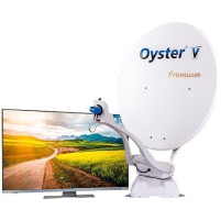 Sat-Anlage Oyster 85 Premium + 24" TV