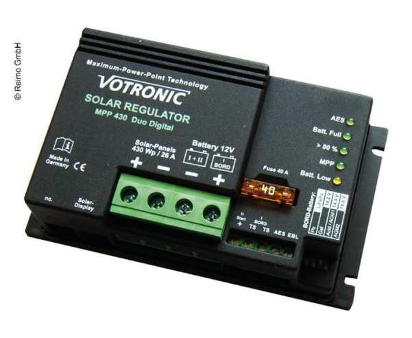 Votronic Solar-Laderegler MPP 430 Duo Digital Marine