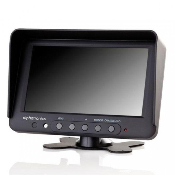 Moniteur de vision arrière RVM-2 noir | RVM-2