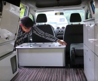 Caddy Staubox für VW Caddy Maxi Camp