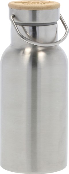 Camplife Isolierflasche mit Bambusdeckel 500 ml