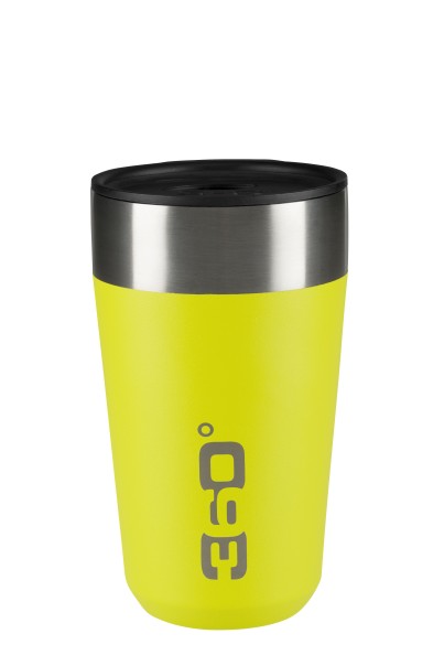 Insulated Travel Mug Large Lime 360 Degrees Thermobecher