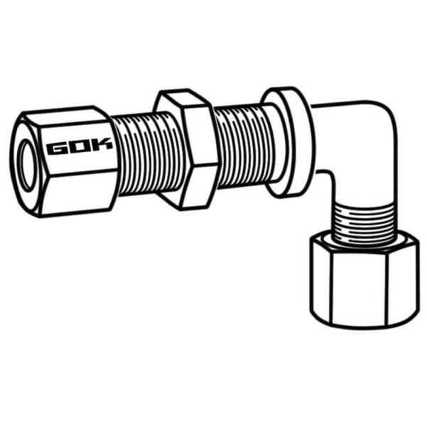 Schottverschraubung WSV-MS, 8 mm, SB-verpackt