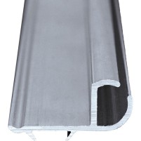 Gerhardi Alu Technik GmbH Vorzelt-Kantenleiste Silber 150 cm