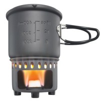 Ensemble de cuisson à combustible sec Esbit avec support 585 ml