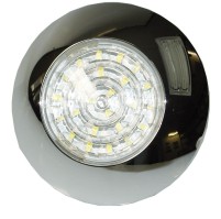 LED Innenleuchte 12 V Chromgehäuse