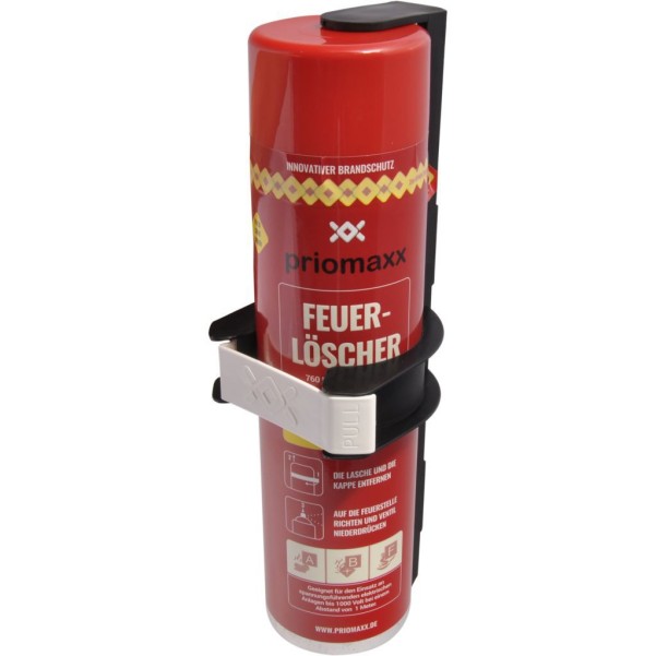 Priomaxx Halterung Feuerlöschspray 760 ml für A,B+