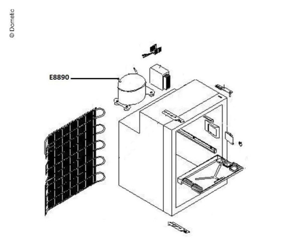 Kompressor für MDC50 Kühlsysteme