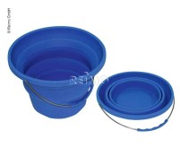 Seau en silicone, pliable, environ 6 litres, ø17/28cm, H 6/ 19cm