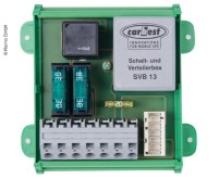 Carbest Schalt- und Verteilerbox 12V mit D+ Detektor, Nachladefunktion und SVB13