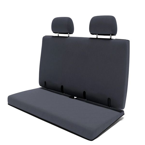 DRIVE DRESSY Rückbank- und Sitzbezug Set für VW T6/6.1 California Beach 3- Sitzer in grau/dark-grey,  AG