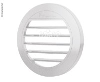 Sortie plate 30° pour le chauffage de stationnement Airtronic D2, Ø50/60mm, blanc