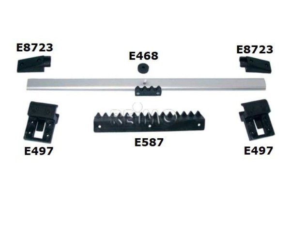 Endkappe für Tischgleitschiene Stilo 57034