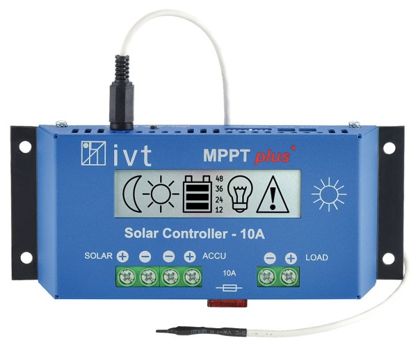 IVT - Solarladeregler MPPT 12/24V 10A