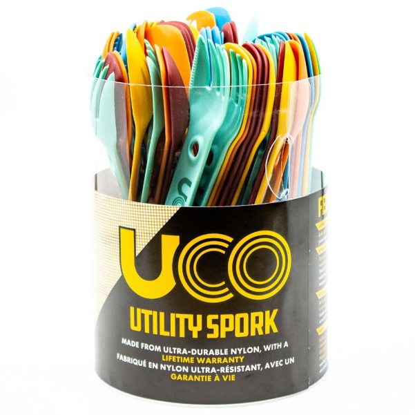 Utility Spork, Display 60 Stk. UCO Ware / Classic Blue