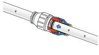 Stützhülse für Speedpex-Rohr mit Superseal-Technologie (12mm)
