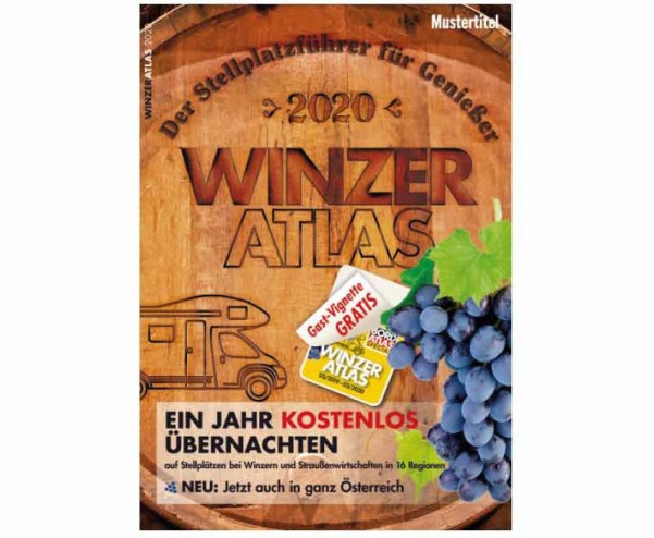 Winzeratlas 2020 mit kostenfreier Vignette für 200 Winzer