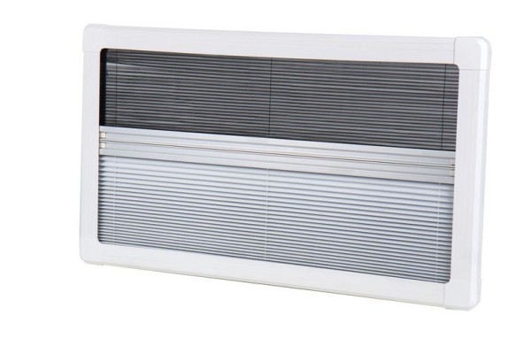 Innenrollo mit Verdunkelung und Insektenschutz für Carbest RW VAN Fenster 500x300x4R75