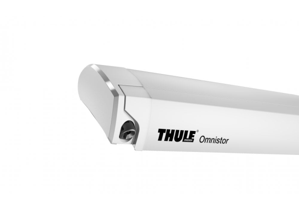 Thule Omnistor 9200 Dachmarkise mit Motor - 5m, 230V, Mystic grau Gehäuse weiss