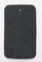 Schieferfarbener Teppichfilz auf Rolle - 30x2 m - Superdehnbar und leicht zu verarbeiten