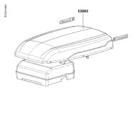 Abdeckhaube weiss für Klimaanlagen der Modelle B2100, B2200, B2500, B2600 und B3000