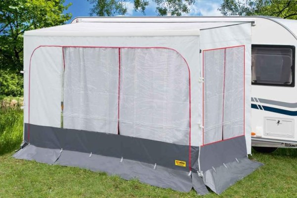 Vorhang- und Gardinenset für Fiamma Caravanstore 360 weiss - für 47564