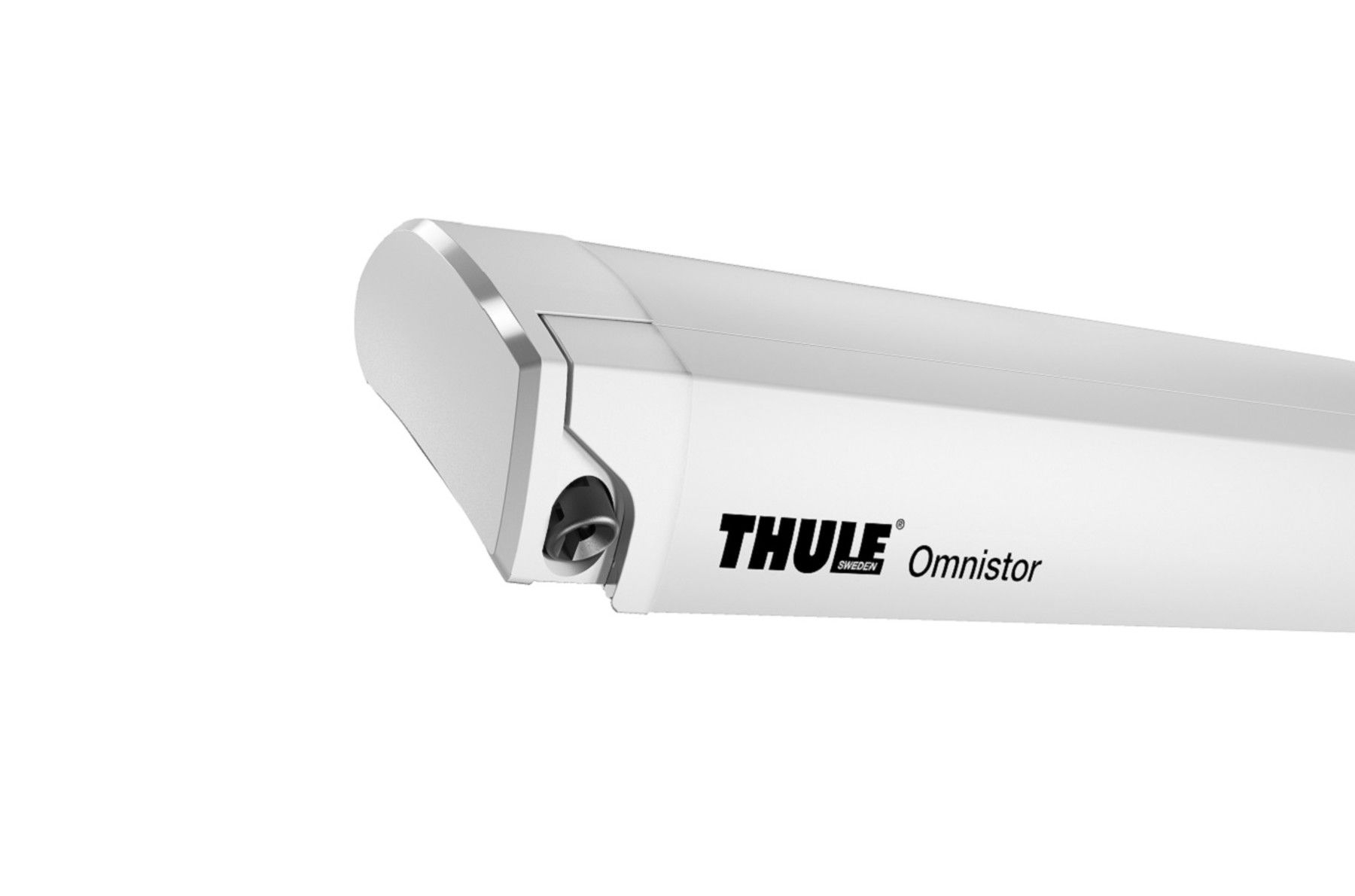 Thule Omnistor Dachmarkise 9200 6m Motor 230V Myst ic grau Gehäuse weiss campingshop ch AG