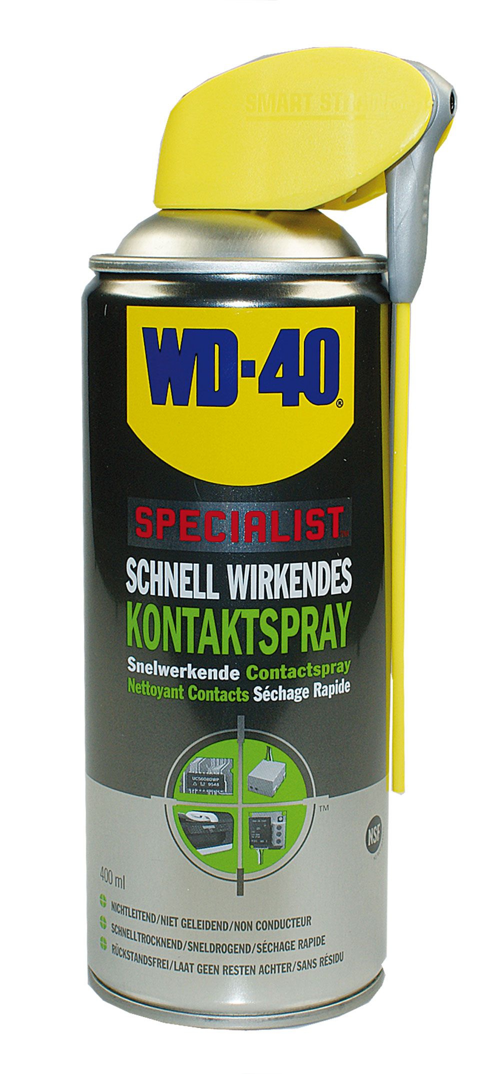 WD-40 Specialist Kontaktreiniger mit Smart Straw schnellwirkendes