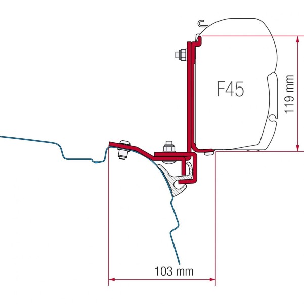 F45 Kit MultiRail Reimo VW T5