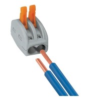 Bornes de connexion Wago 2x4 mm²