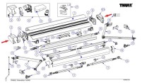 Thule Endkappen-Satz passend zu Omnistor 6300