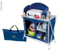 Cuccinella Quick blau, Campingküche  mit Tasche