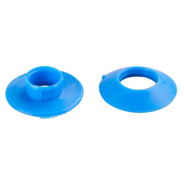 Kunststoff-Ösen blau 12 mm, 10er SB-verpackt