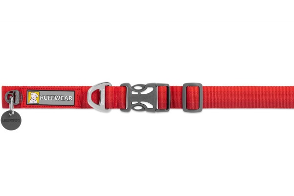 Ruffwear Front Range Halsband 36 - 51 cm red sumac