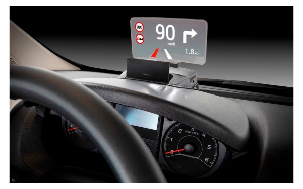 Pioneer Headup-Display Erweiterung für Fiat Ducato 8