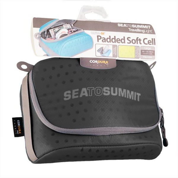 Padded Soft Cell L Black / Grey STS Travelling Light