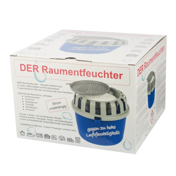 DER Raumentfeuchter inkl. 1 kg Granulat