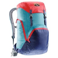 Deuter Tagesucksack Walker 24 rot/türkis/blau