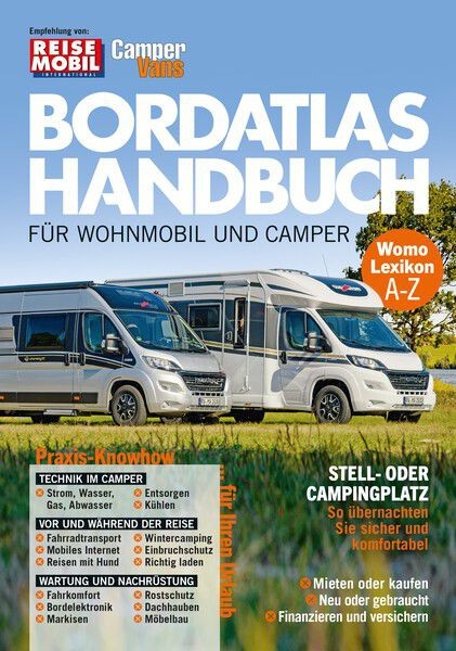 Bordatlas Handbuch für Wohnmobil und Campervans - Einsteiger Edition