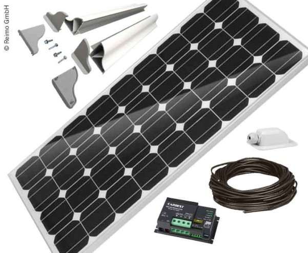 Solaranlage Carbest 1x140 Watt CB-140 Set