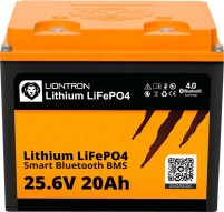 Liontron LiFePO4 Smart Bluetooth BMS Lithiumbatterie 25,6 V 20 Ah