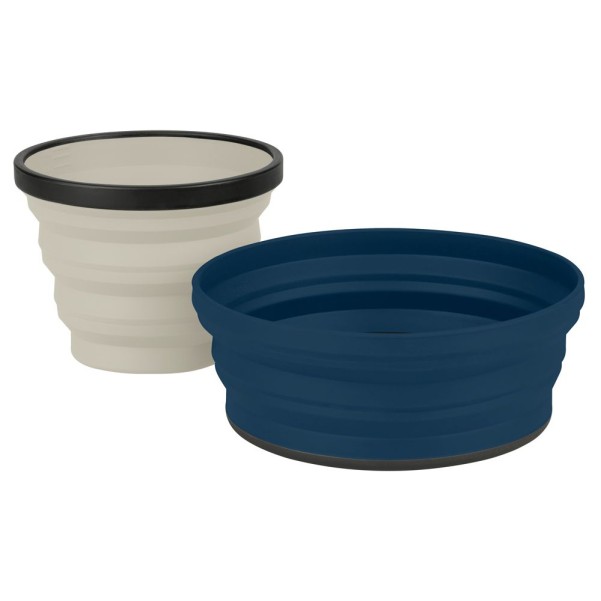 X-Set: 2-Pce (Mug,Bowl,Pouch) Sea to Summit navy blue