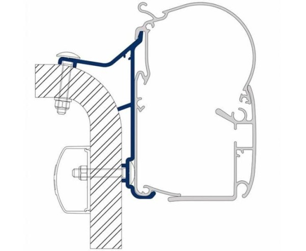 Adapter PW Hymer 4,5m