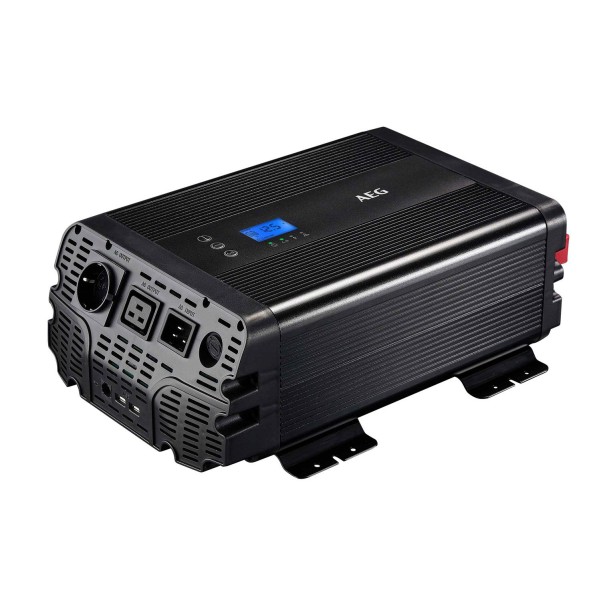 AEG Sinus Spannungswandler 12 V auf 220 V - 1.500 W