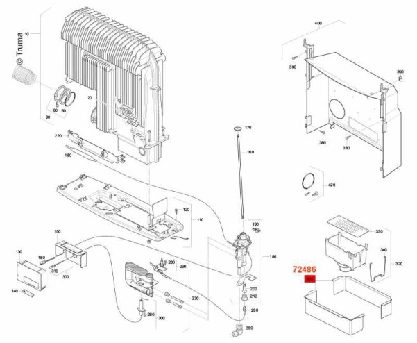 Komplettrahmen für S3002/S3004