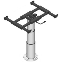 Colonne de levage avec déplacement et torsion x/y